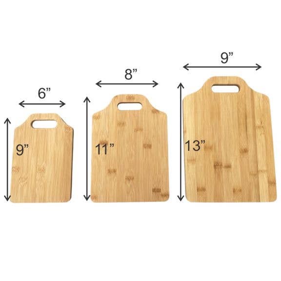 Pug design Bamboo Cutting Board Cheese Board