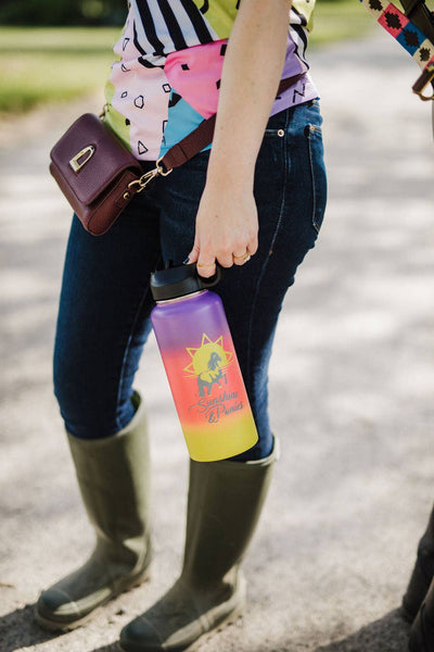 Sunshine & Ponies Water Bottle