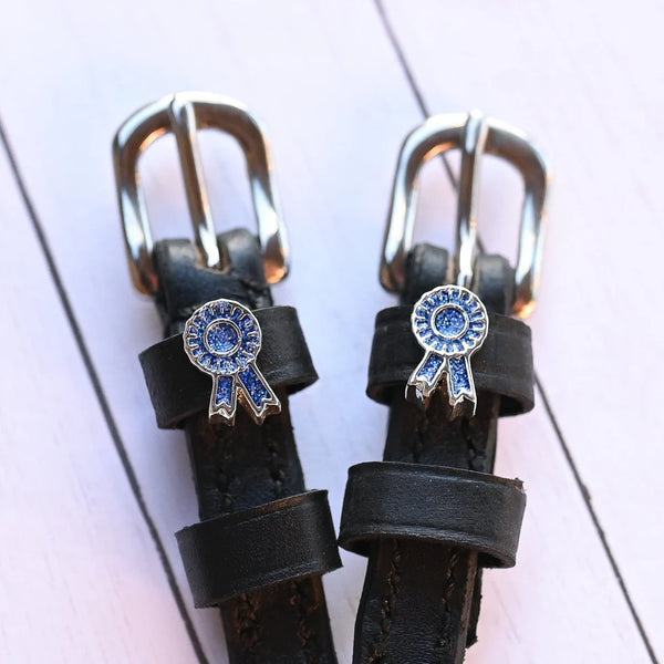 Dreamers And Schemers Blue Ribbon Spur Straps