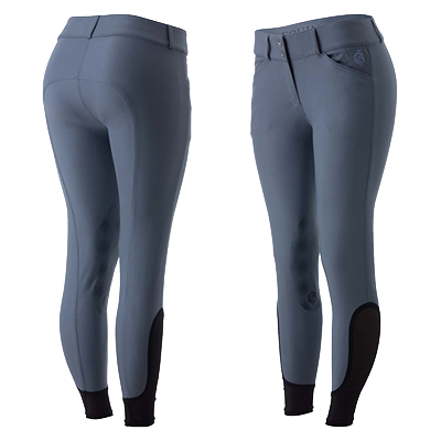 Equinavia Maud Womens Knee Patch Breeches - Mirage Blue