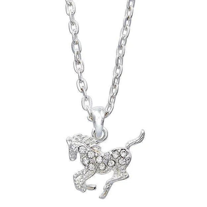 AWST Int'l Aqua Precious Pony Necklace