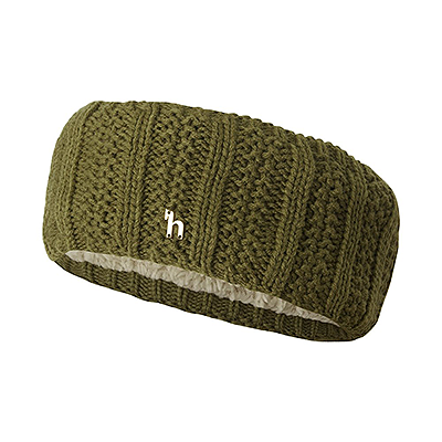 Horze Julina Womens Knitted Headband - Fir Green