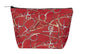 Red Bridles Large Cosmetic or Pencil Bag