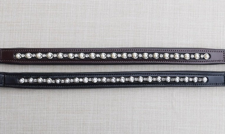 Red Barn Pearl & Crystal Browband