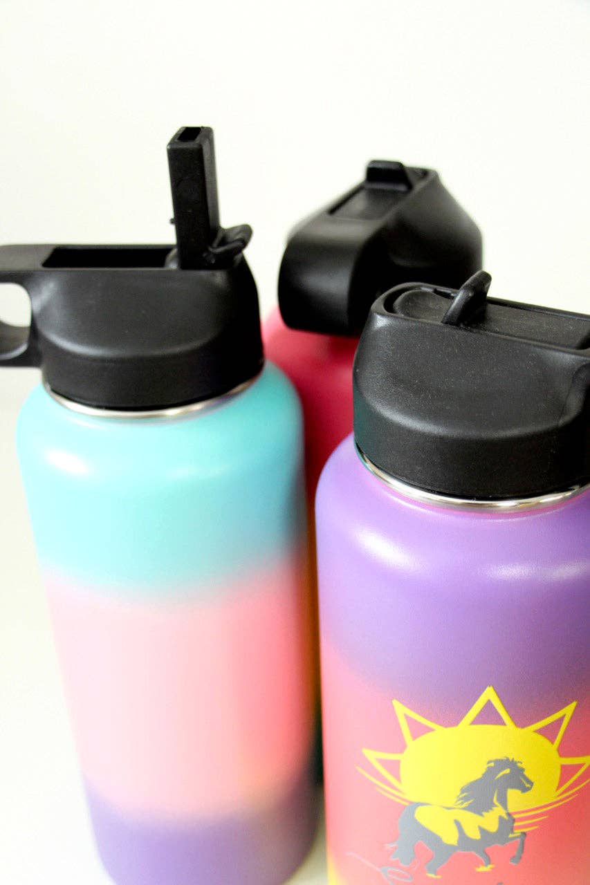 Sunshine & Ponies Water Bottle