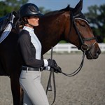 Equinavia Sara Womens Perforated Long Sleeved Show Shirt