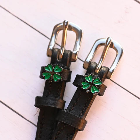 Dreamers And Schemers Four Leaf Clover Spur Strap