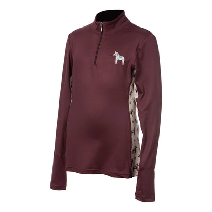 Equinavia Lena Kids Long Sleeve Quarter Zip Shirt