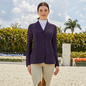 R.J. Classics Harmony Ladies’ Mesh Show Coat - Deep Plum