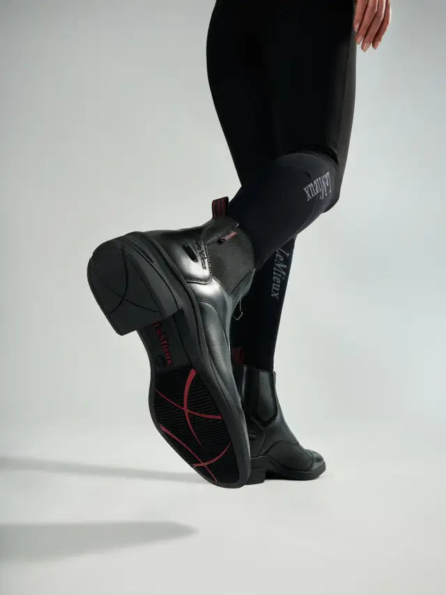 LeMieux Zip Paddock Boot Black