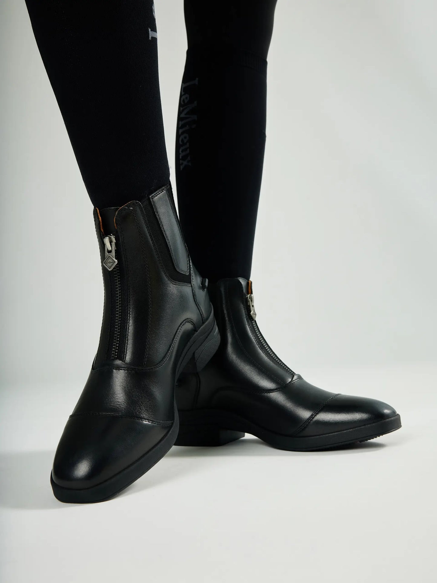 LeMieux Zip Paddock Boot Black