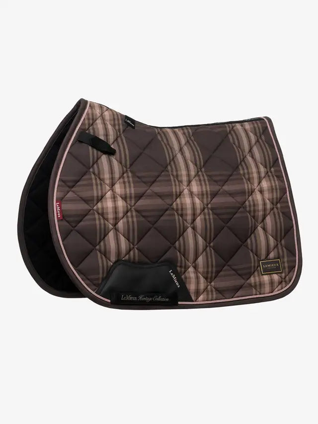 LeMieux Heritage Check Jump Square Cocoa