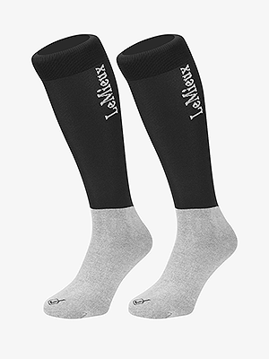 LeMieux Competition Socks (Twin Pack) - Black