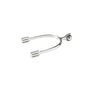 Horze Roller Ball Spurs - 20 mm - Silver