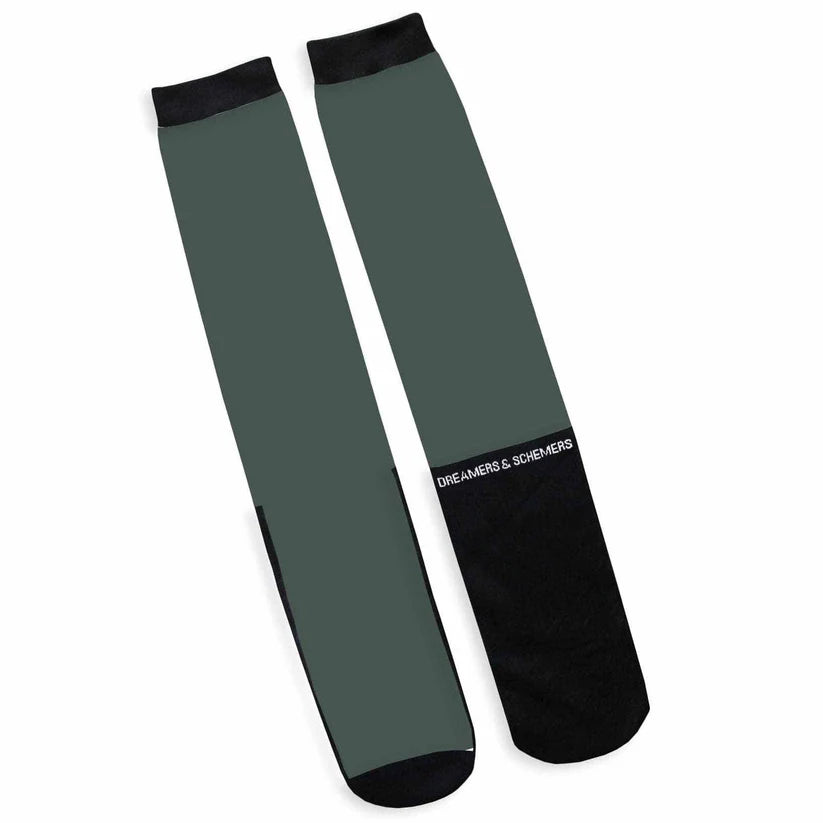Dreamers and Schemers Simple Solid Pair of Socks