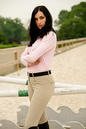 KL Select Gabrielle Knee Patch Breeches - Beige
