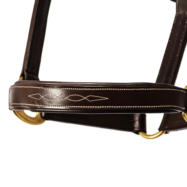 The Tack Hack Stewart Padded Leather Halter