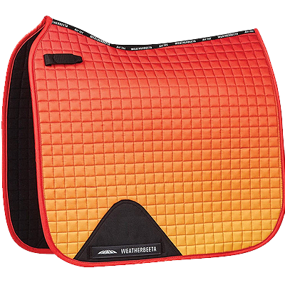 Weatherbeeta Prime Ombre Dressage Saddle Pad - Autumn Glow