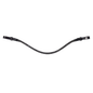 Horze Noir Browband with Crystals - Black/Black