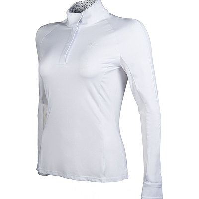 HKM-Sports Competition shirt -Hunter- White/White