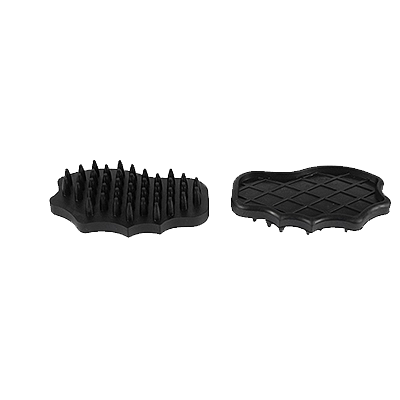 Jacks’ Jr. Oblong Rubber Curry - Black