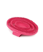 Shires Rubber Curry Comb - Pink