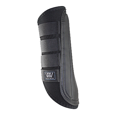 Black Woof Wear Single-Lock Brushing Boot