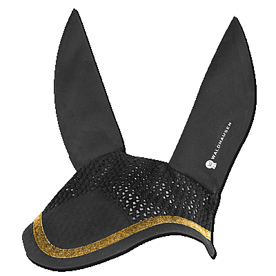 Waldhausen Competition Fly Veil-Black/gold