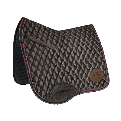 Waldhausen Grenoble Saddle Pad - Chocolate Brown
