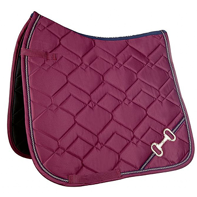 HKM Sports Saddle cloth -Morello Bit-Grape