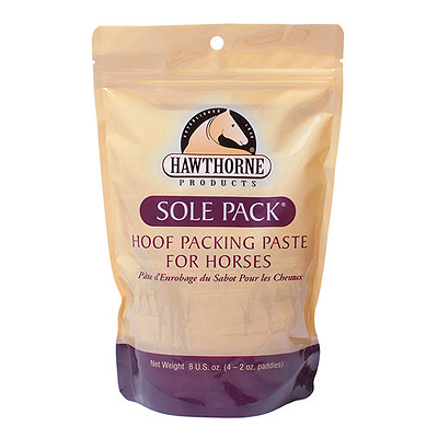 Hawthorne Sole Pack Hoof Packing Paste Paddies for Horses