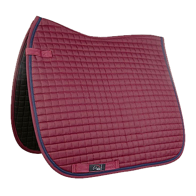 HKM Sports Saddle cloth -Charly-Wine Red
