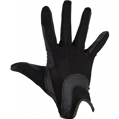 HKM Sports Riding Gloves -Grip Mesh-Black