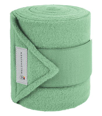 Waldhausen Fleece Polo Wraps Basic Set of 4 - Pastel Green