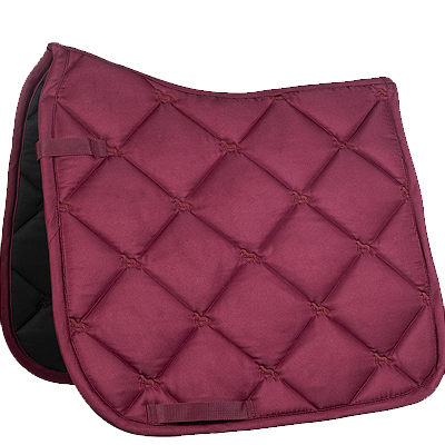 HKM -Sports Saddle Pad -Horses- Bordeaux