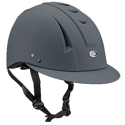IRH Equi-Pro Sun Visor Helmet - Grey