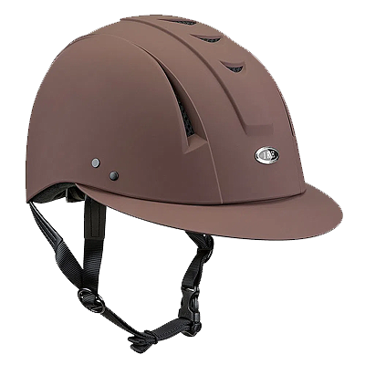 IRH Equi-Pro Sun Visor Helmet - Brown