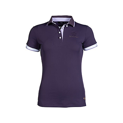 HKM Polo shirt -Lavender Bay- Dark Lilac