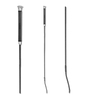 Waldhausen Dressage Whip with Gel Grip - Black