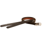 Tory Leather Products Half Hole Stirrup Leathers - Black