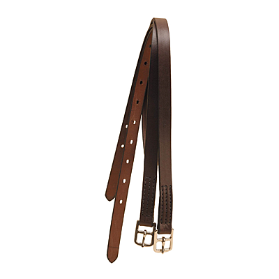 Tory Leather 3/4” Children’s Stirrup Leathers In 48” And 36” Lengths - Havana