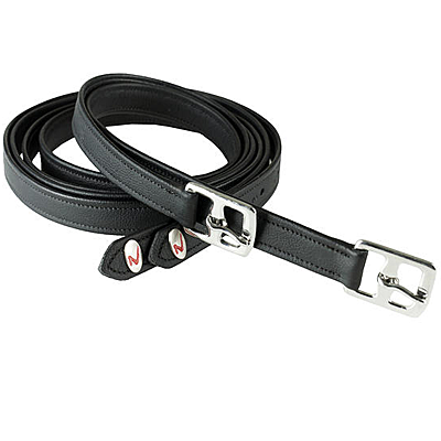 black elite stirrup leathers
