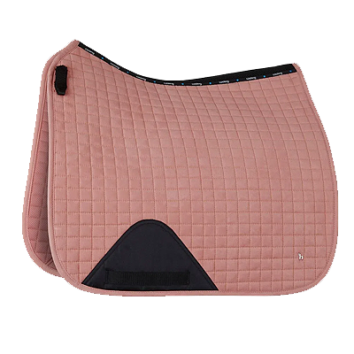 Horze Cooling Dressage Saddle Pad - Peach Amber Pink