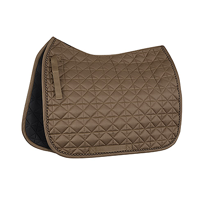 Horze Coventry Cooling Dressage Saddle Pad - Cocoa Mocha