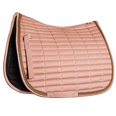 B Vertigo Quinn Dressage Saddle Pad - Old Rose