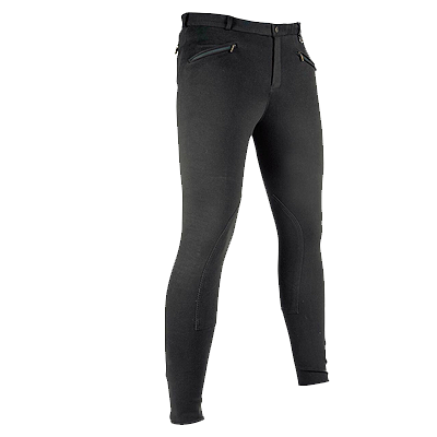 HKM-Sports Men's breeches -Basic-Black