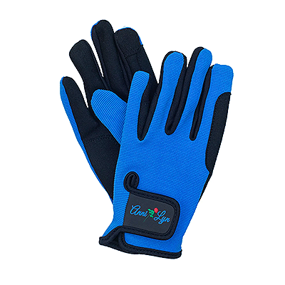 Anni Lyn Sportswear Kid’s Competitor Riding Glove - Bluebell