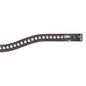 Kavalkade Browband "Gloss White" with big white rhinestones