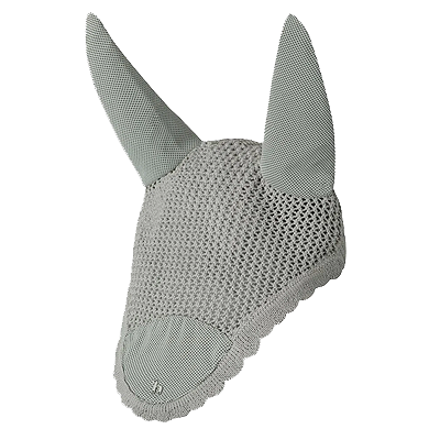 Horse Cooling Ear Net - Pebble Grey