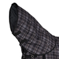 Horze Nevada Turnout Neck Cover - 200g - Black/Chocolate Chip Brown